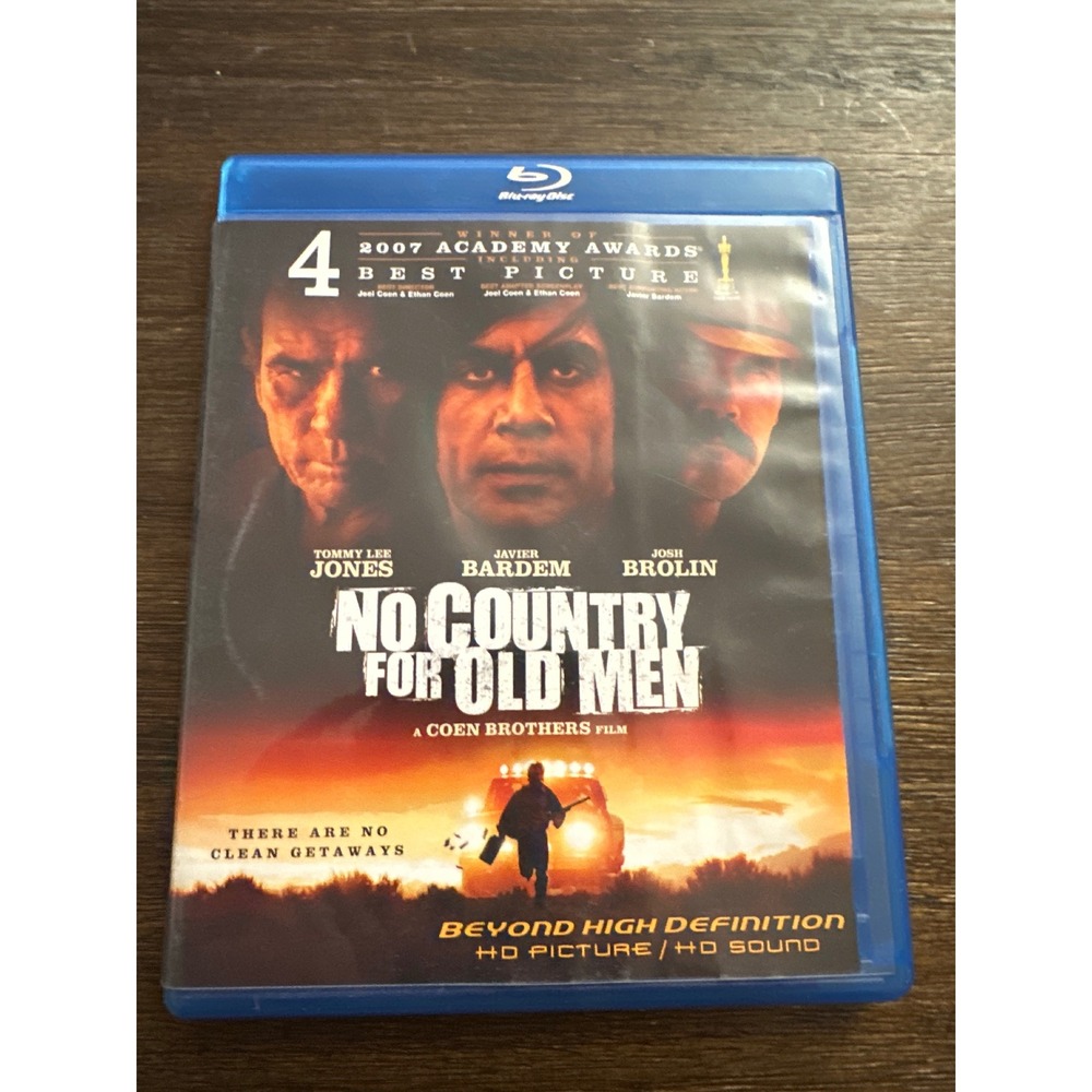 No Country for Old Men Blu-ray Coen‎ Brothers Tommy Lee Jones Javier Bardem 2007